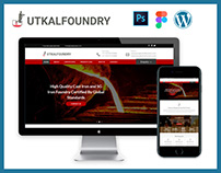 Utkalfoundry Website redesign in WordPress
