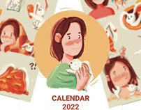 Illustrations for calendar 2023