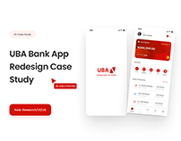 Uba Banking App Redesign- Case study