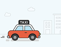 T-Map Taxi Motion Design