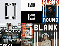 Blank Round Branding