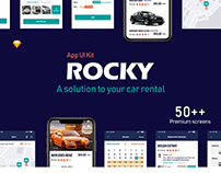 Rocky - Car Rental App UI Kit
