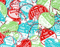 Holiday Punch Bottle Tags