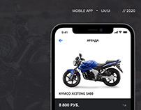 RENT A MOTORCYCLE MOBILE APP