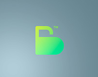 Bitrony — Brand name. Logo design.