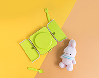 Yaytray by YURICA, The all-in-one kid's eating kit