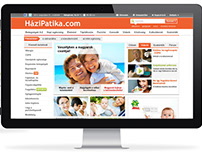 HaziPatika.com - 2012 full redesign