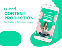 Content production for Swiss CBD online shop