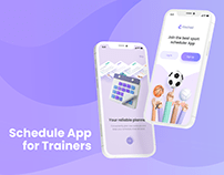 Schedule App for Trainers | Reminders, day planner