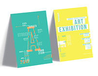 Annual Juried Student Art Exhibition Posters