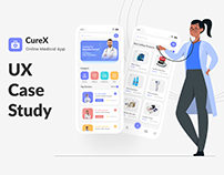 CureX Online Medical App