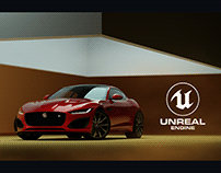 Jaguar F Type visualization-Unreal Engine