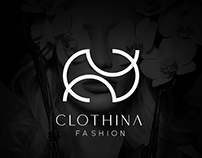 Fashion luxury brand logo - CLOTHINA Fashion
