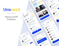 App for Laid off Employees - UI/UX Case Study