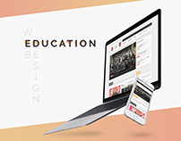 Web interface for Educational institution