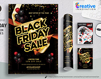 Black Friday Product Promotion Flyer