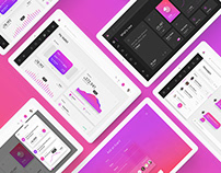 Violett - CRM Dashboard Web UI Kit