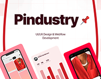 Pindustry — UI UX Design & Webflow Development
