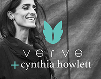 Verve + Cynthia Howlett | Logo e linguagem.