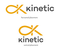 Kinetic logo and branding