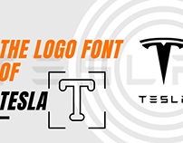 The Logo Font Of Tesla (Tesla Font)
