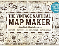 The Vintage Nautical Map Maker