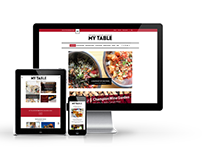 Web - Custom Food Magazine Theme & Subscriptions