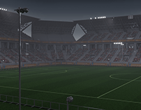 3D Soccer Stadium