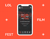 LOL Film Fest - UX/UI