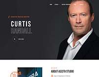 Ascira Studio Website UI Design