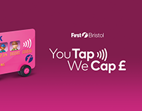 First Bus Bristol - Tap & Cap campaign