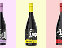 KOHÁRI - Wine label design