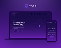 PVLSE • LANDING • WEB • DESIGN • UI/UX • LANP