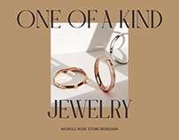 Nicole Rose - Fine Jewelry E-commerce Redesign