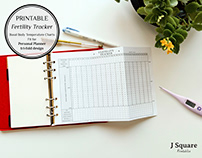 Printable Fertility Tracker for Personal Planner