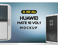 Huawei Mate 10 Vol.1 Mockup