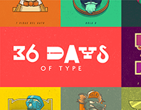 36 Days of Type: Expresiones de Colombia