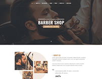 Barber Shop Wordpress Template