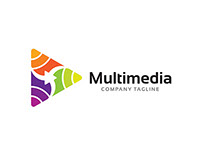 Multimedia Logo Symbol