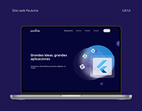 Paulonia - Landing Page Web & Mobile Design