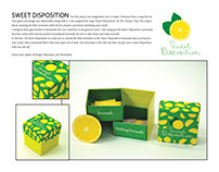 Sweet Disposition Lemonade Packaging