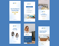 Laundry Service Canva Instagram Stories Template