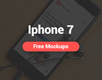 Unbelievable Freebie Iphone 7 Realistic Mockup