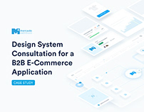 Design System Consultation for a B2B E-Commerce app.