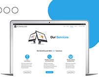 Our Services Page Ui Design For Our Coampany.