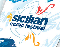 Visual identity of Sicilian Music Festival