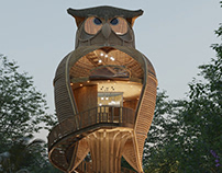 Owl-Bamboo Villa