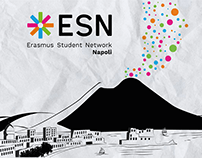 Flag project - Erasmus Student Network Napoli