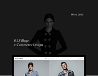 S.I.Village e-Commerce Design