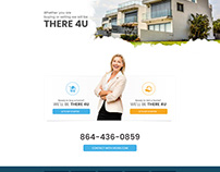 Home Page Design for a Real Estate Company